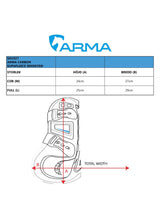 Carbon Med Fleece Framskydd Brun