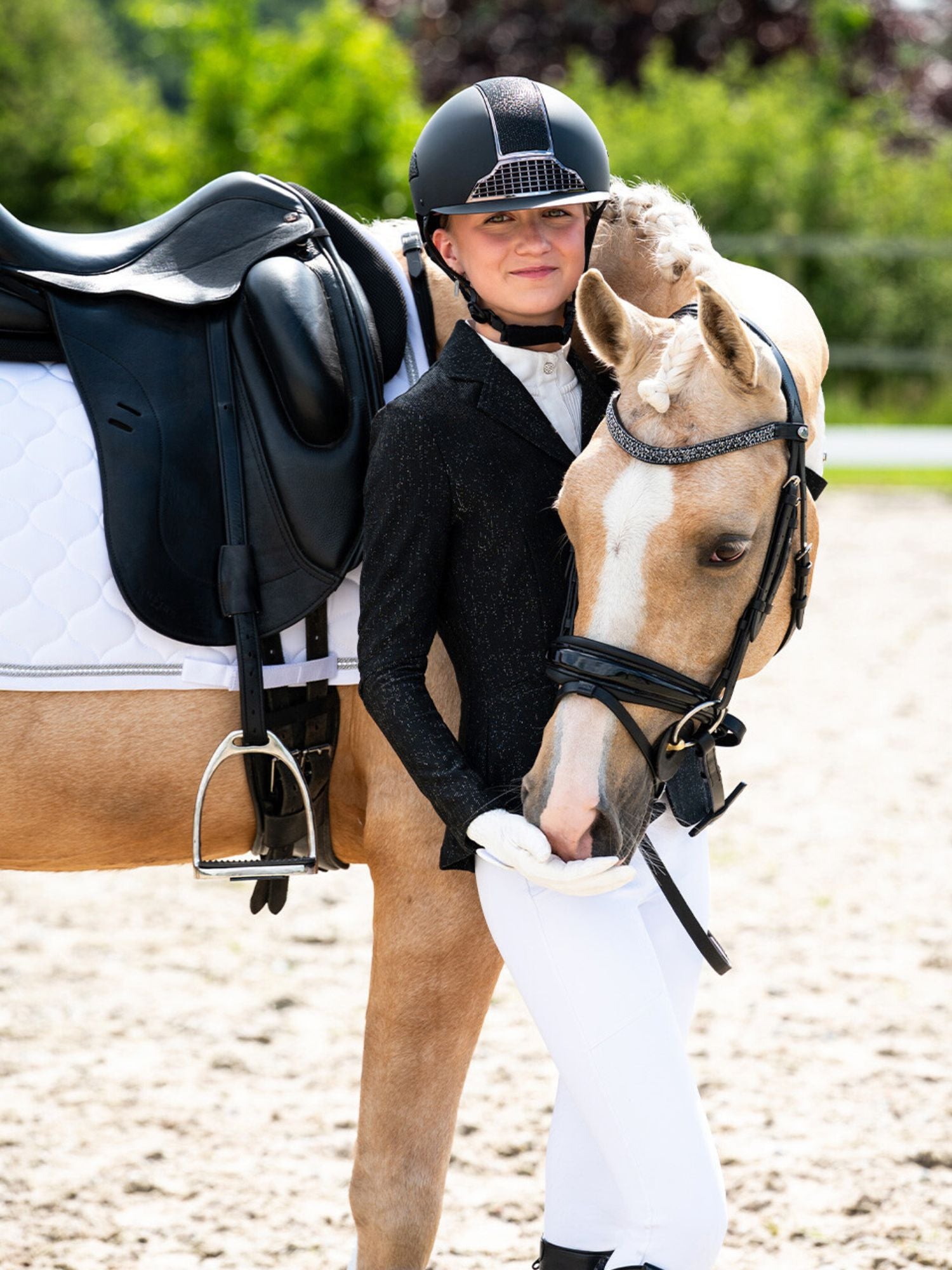 Tävlingskavaj Junior Kynlee Svart