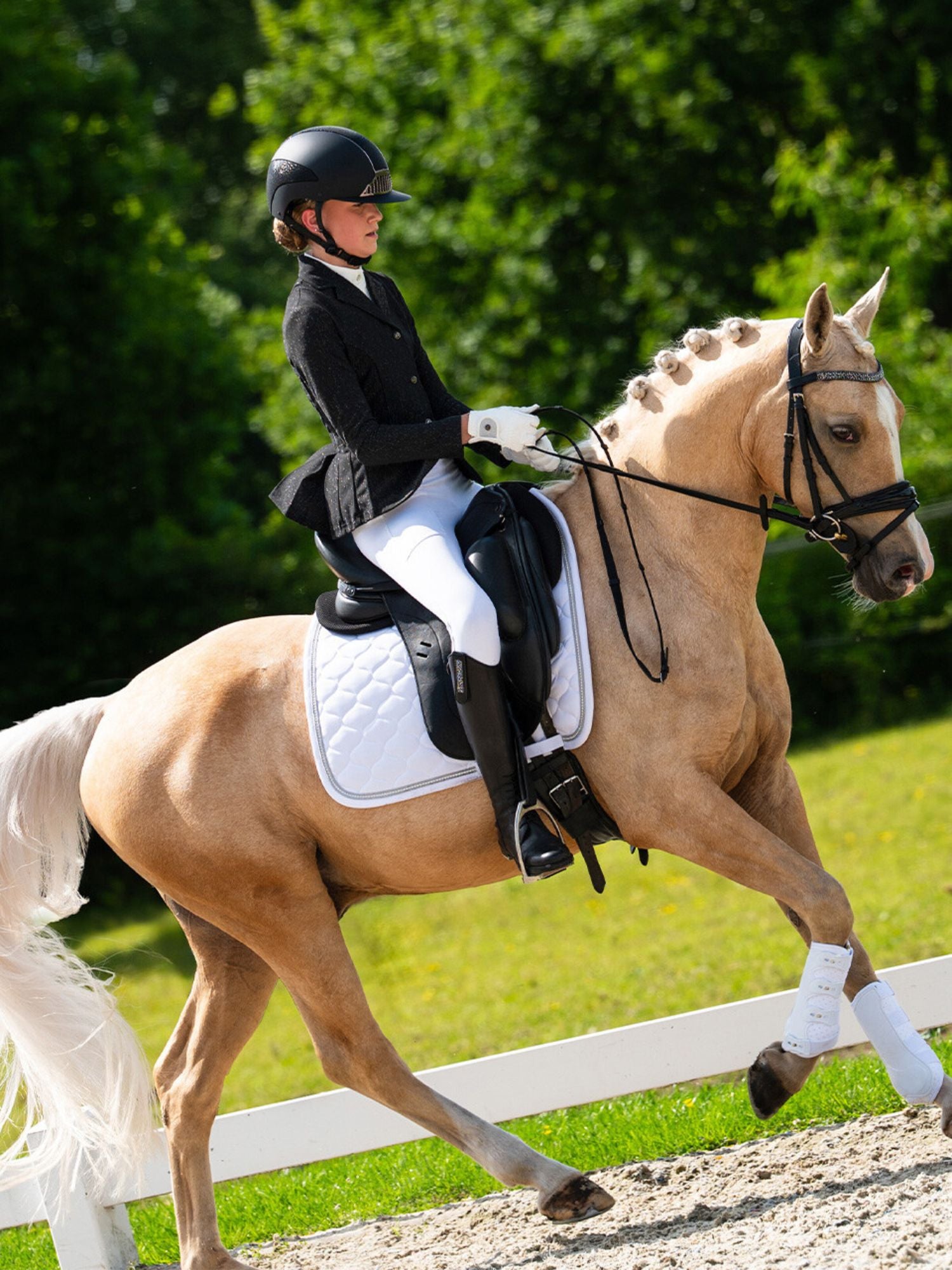 Tävlingskavaj Junior Kynlee Svart