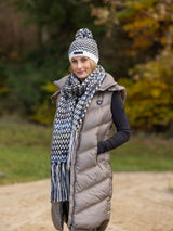 Ladies Long Vest Taupe