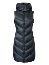 Ladies Long Vest Dark Navy