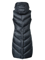 Ladies Long Vest Dark Navy