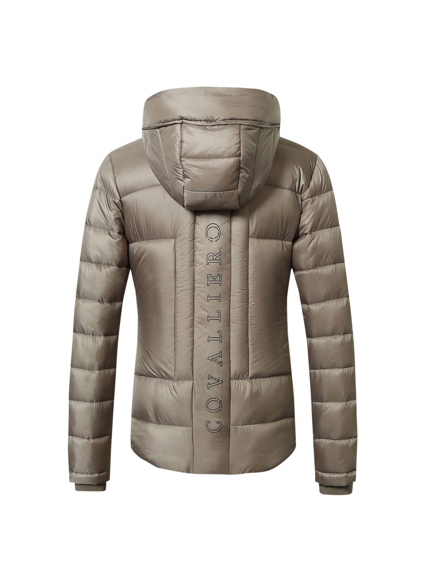 Ladies Quilt Jacket Taupe