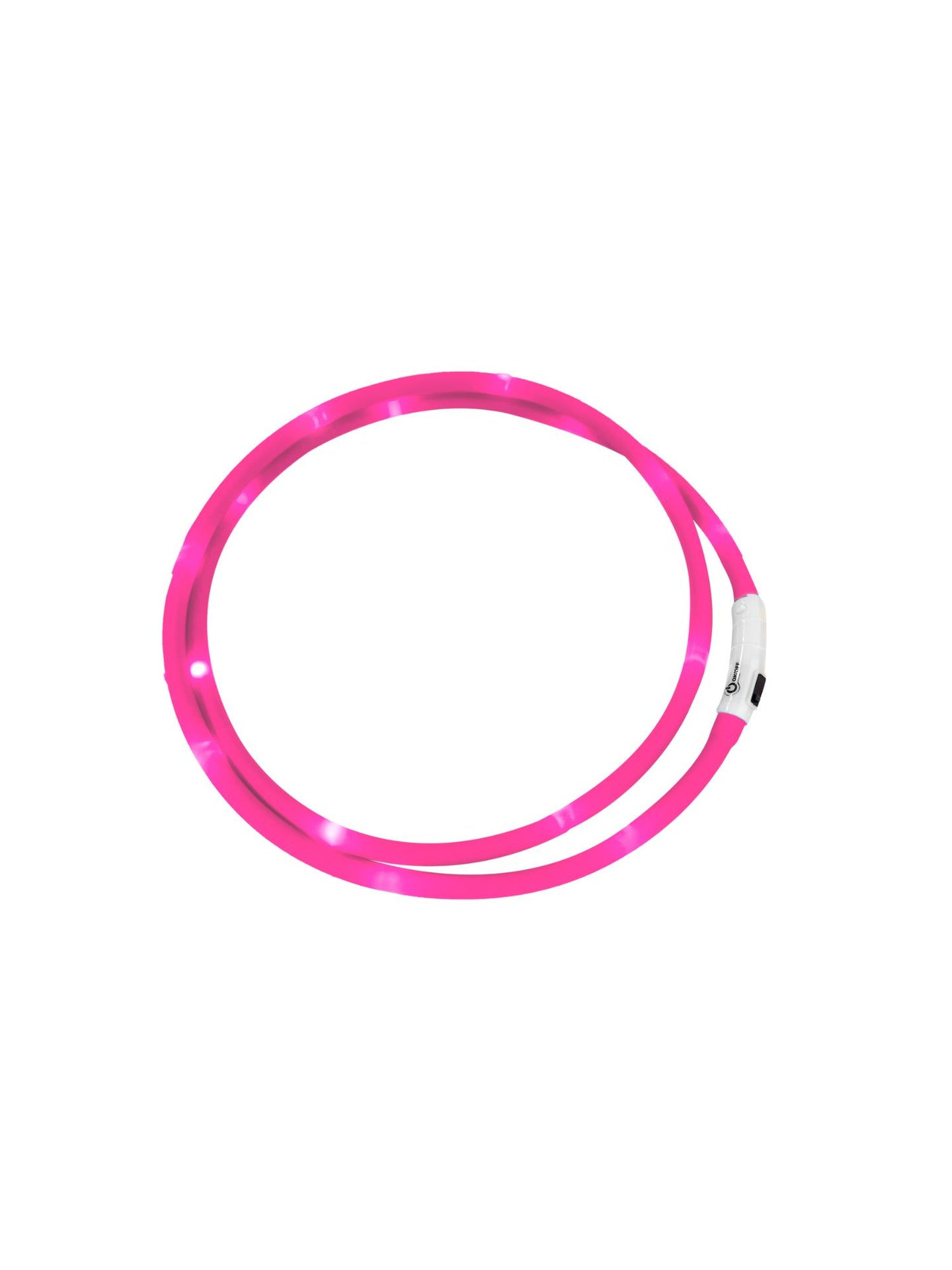 Led Light Collar For Horses Pink