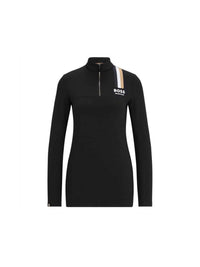 Lia Signature Stripe Training Shirt Svart