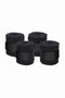 Fleecelindor 4-Pack Svart