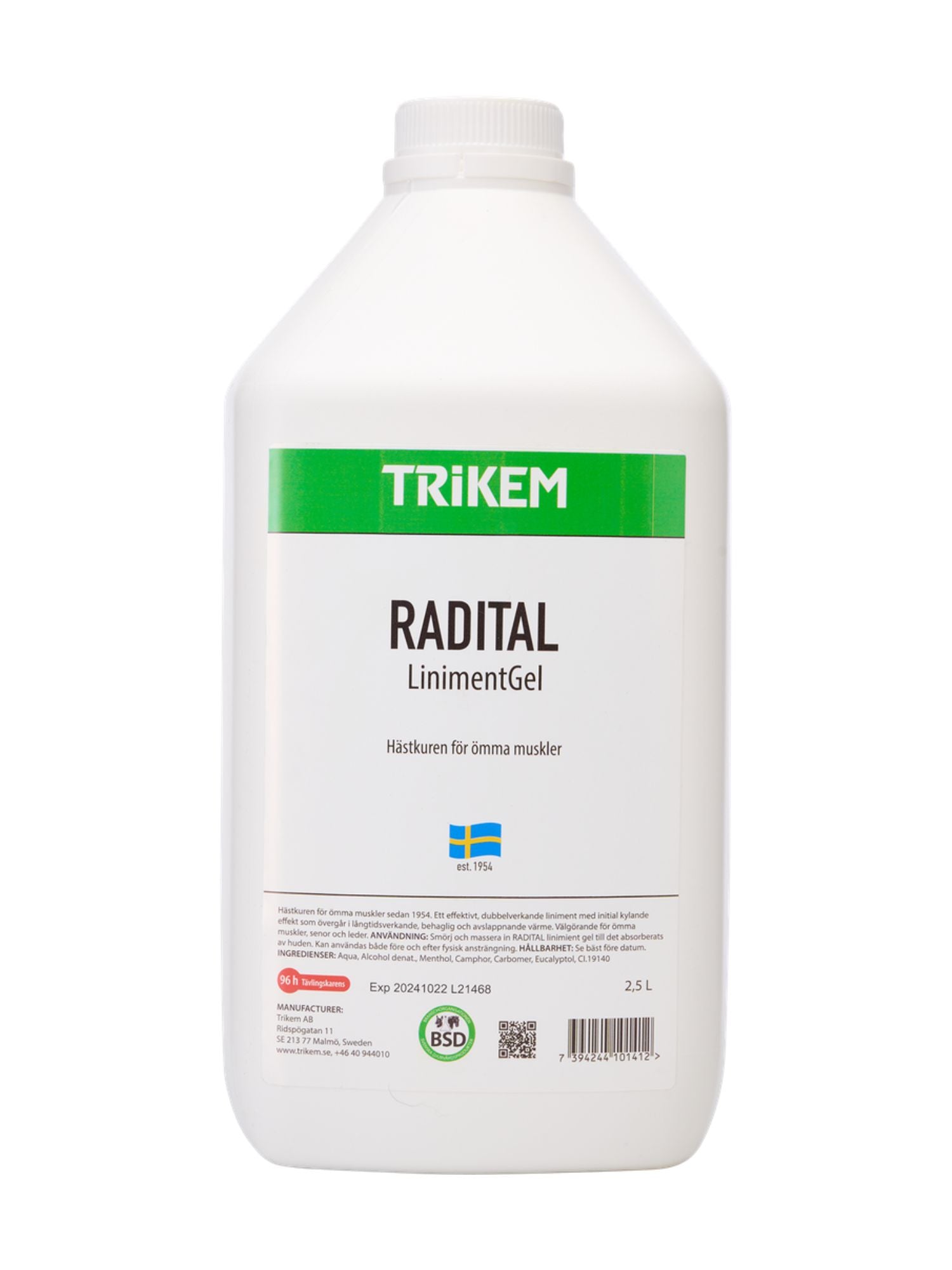 Linimentgel Radital 2500ml