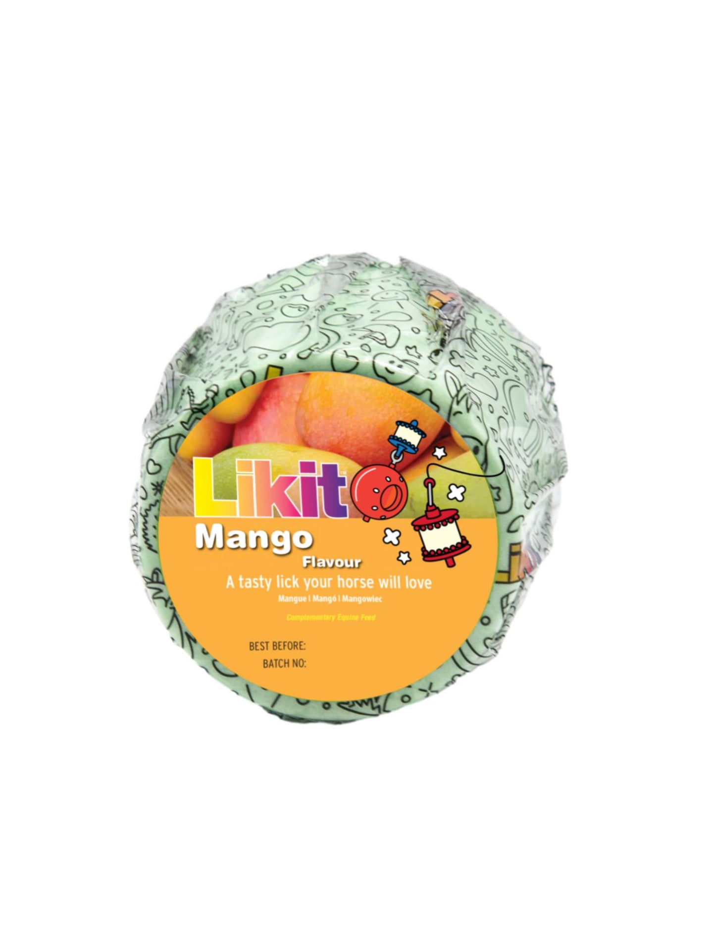 Slicksten (Med Hål) Mango 650g