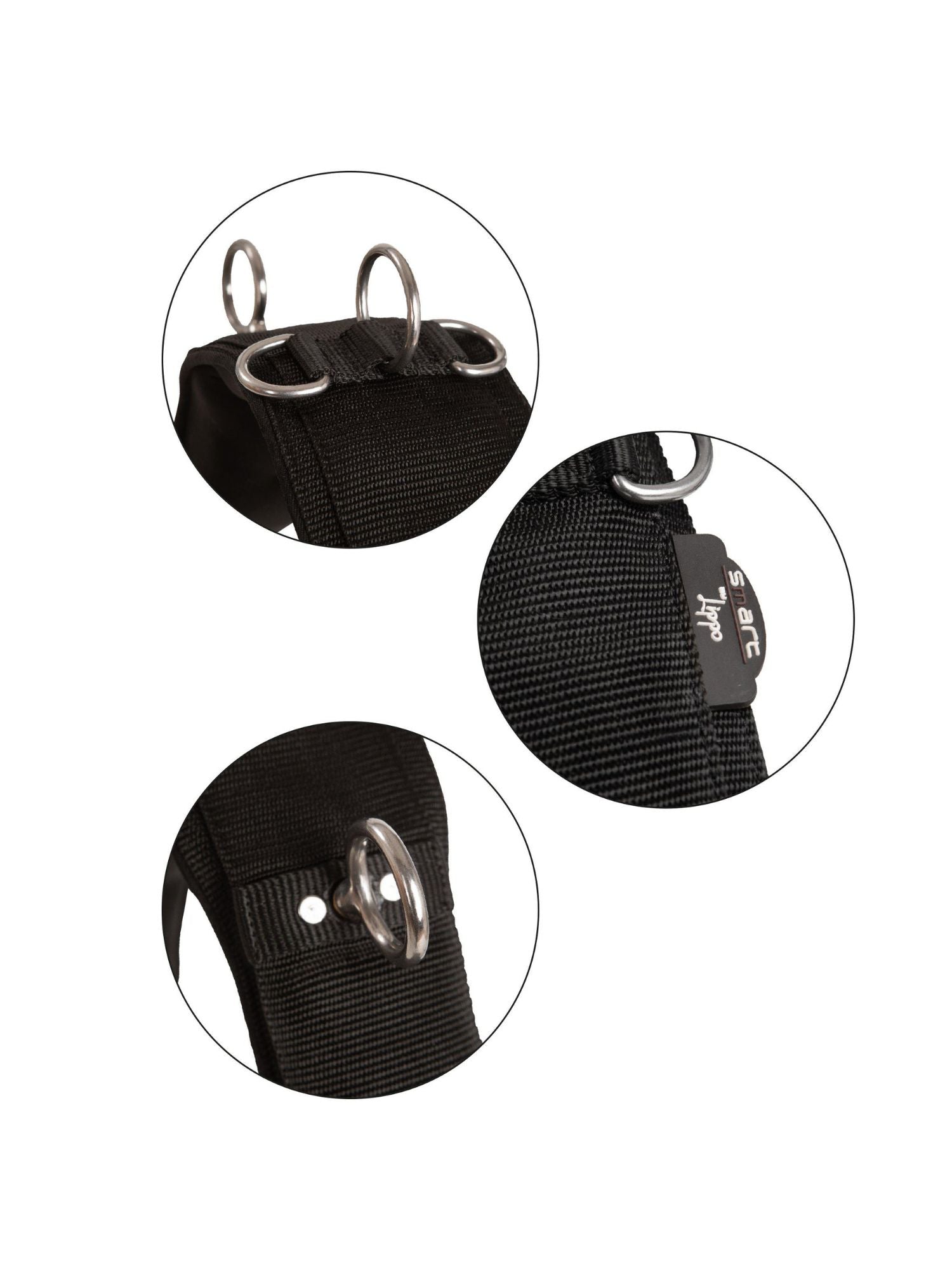 Longergjord Neopren Svart