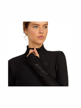 Lowell Womens 3.0 1/4 Zip Baselayer Svart