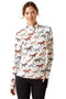 Lowell Womens 3.0 1/4 Zip Baselayer Painted Ponies Print