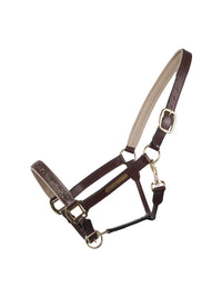 Lädergrimma Lupine Brun/Beige