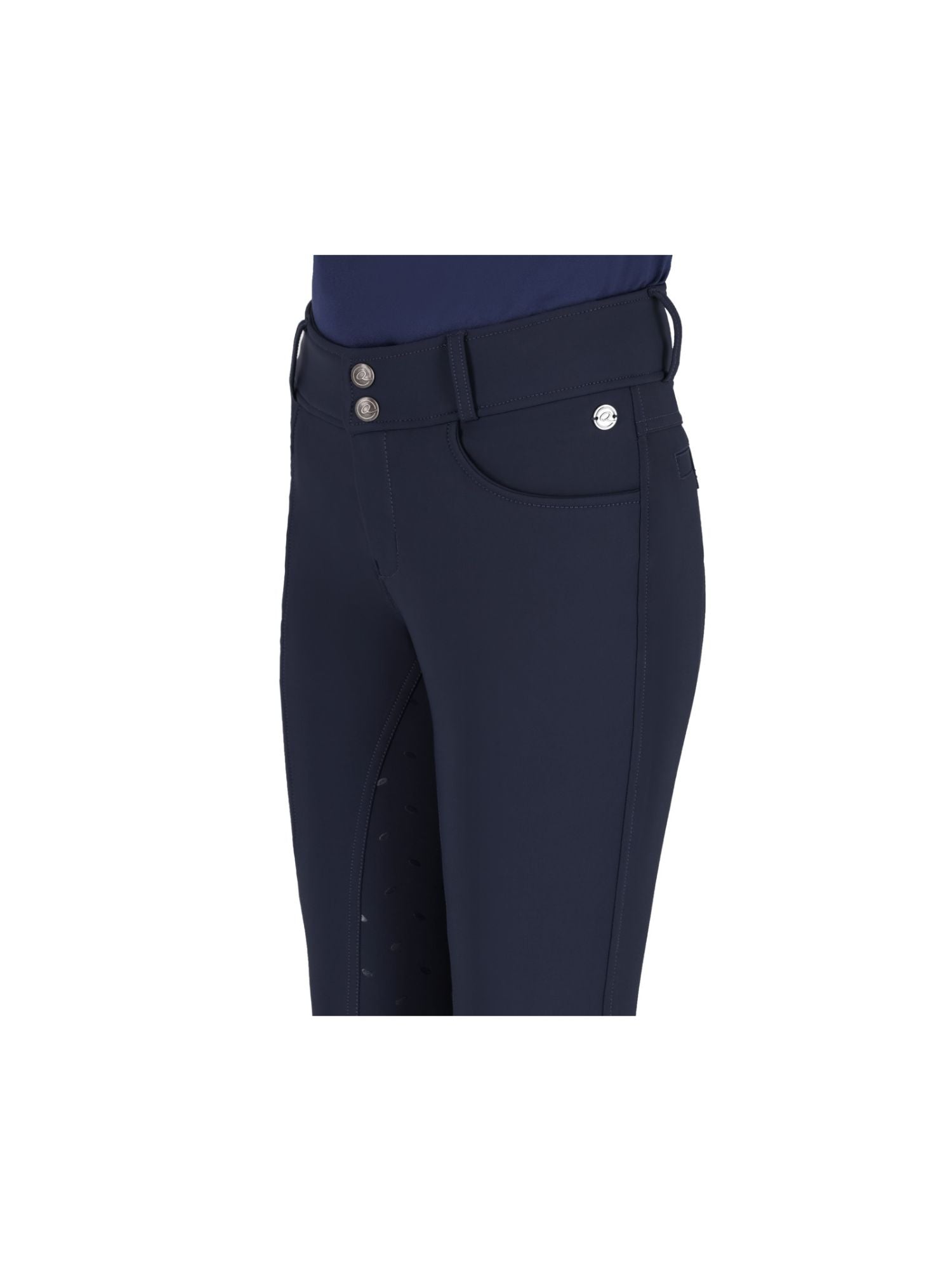 Ridbyxa Junior Lymee Softshell Full Grip Navy