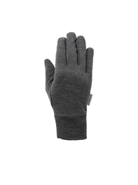 Merino Wool Liner Gloves Svart