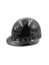 Ridhjälm Miss Shield 2.0 Glossy FB Pearl Drops Svart