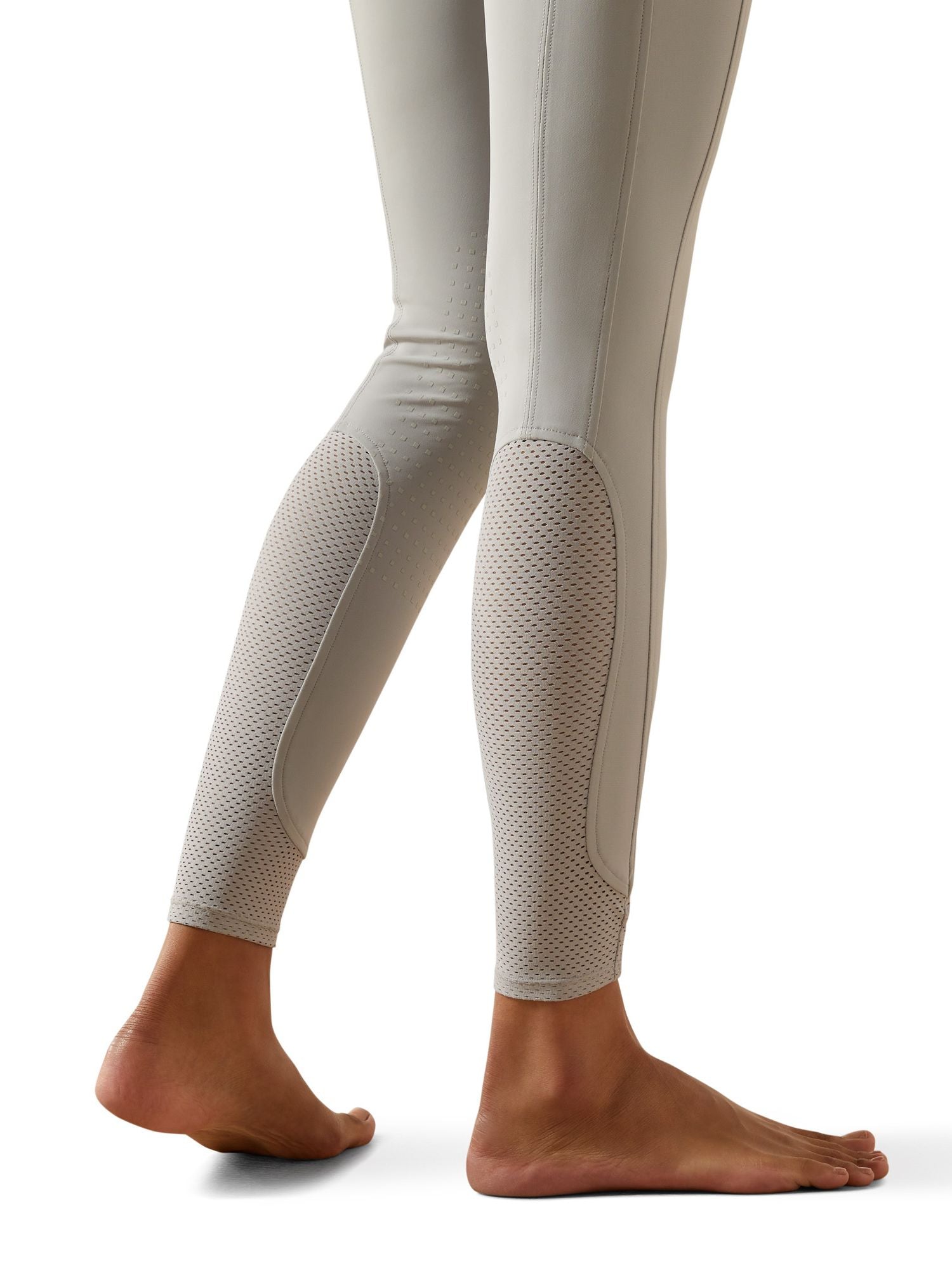 NT Tri Factor Knee Patch Womens Breeches Show Grey