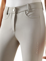 NT Tri Factor Knee Patch Womens Breeches Show Grey