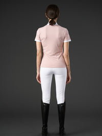 Nice Short Sleeve Blouse Burnished Lilac