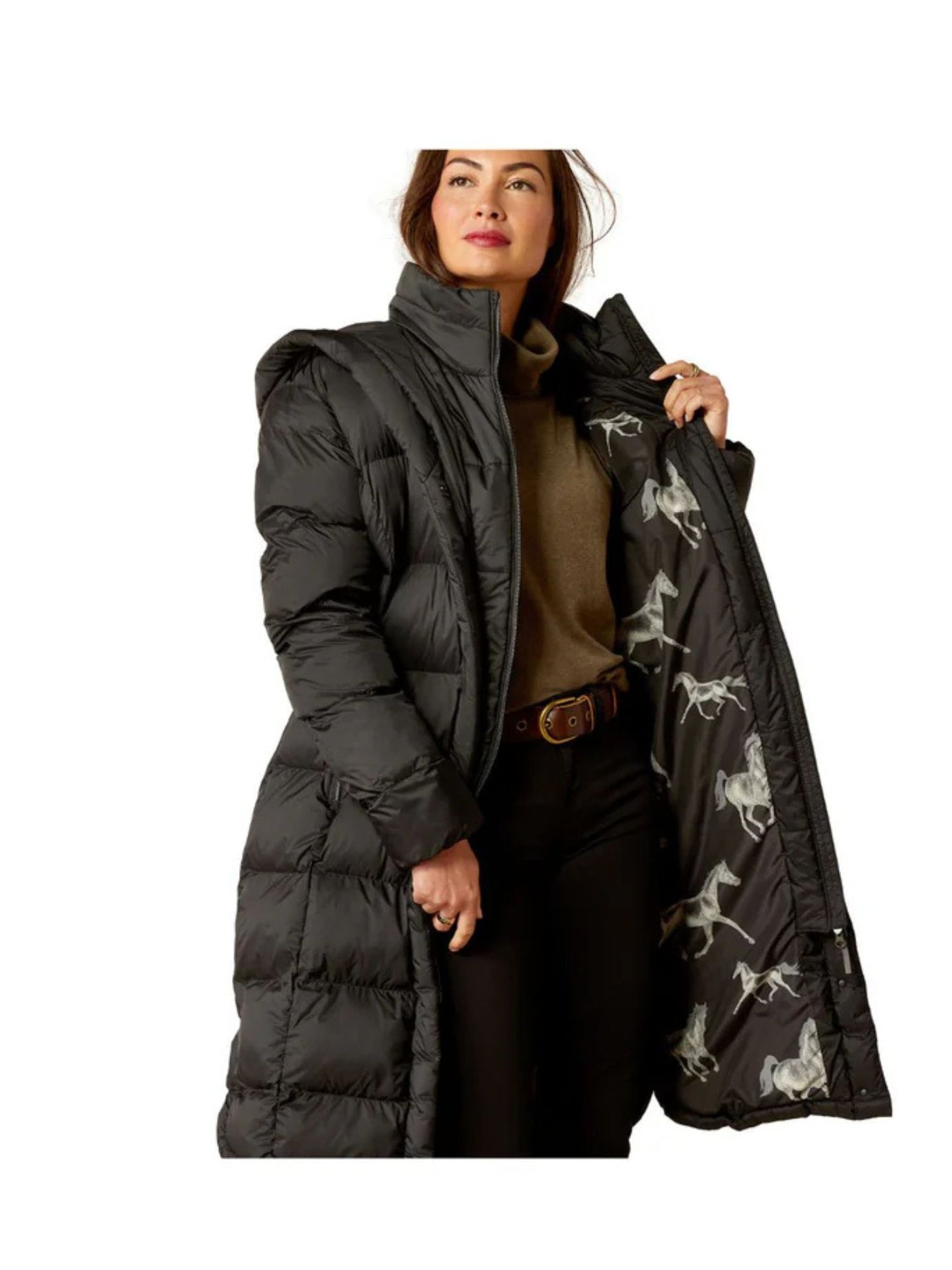 Norfolk Long Puffa Coat Ariat