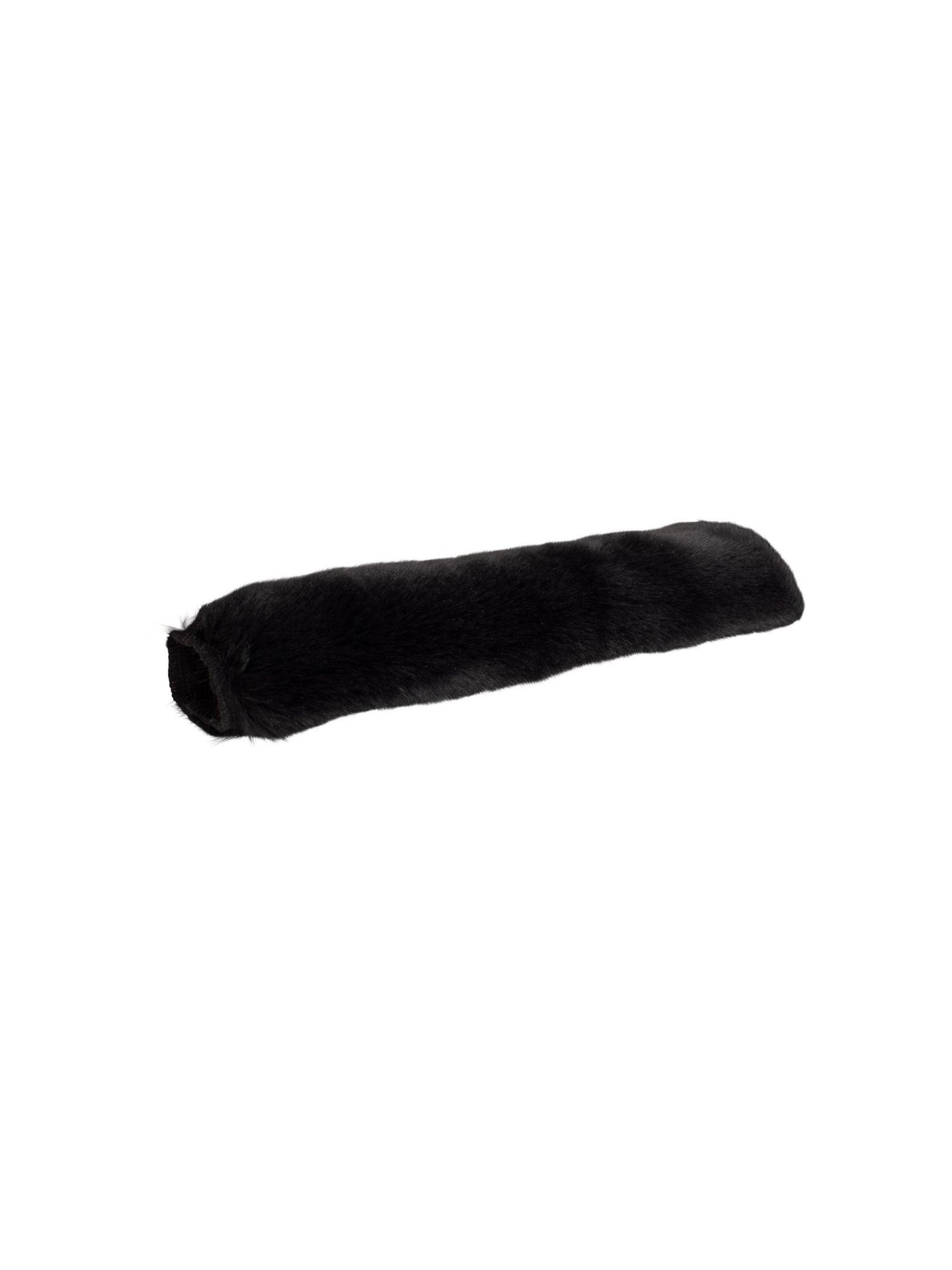 Nosludd Faux Fur Svart