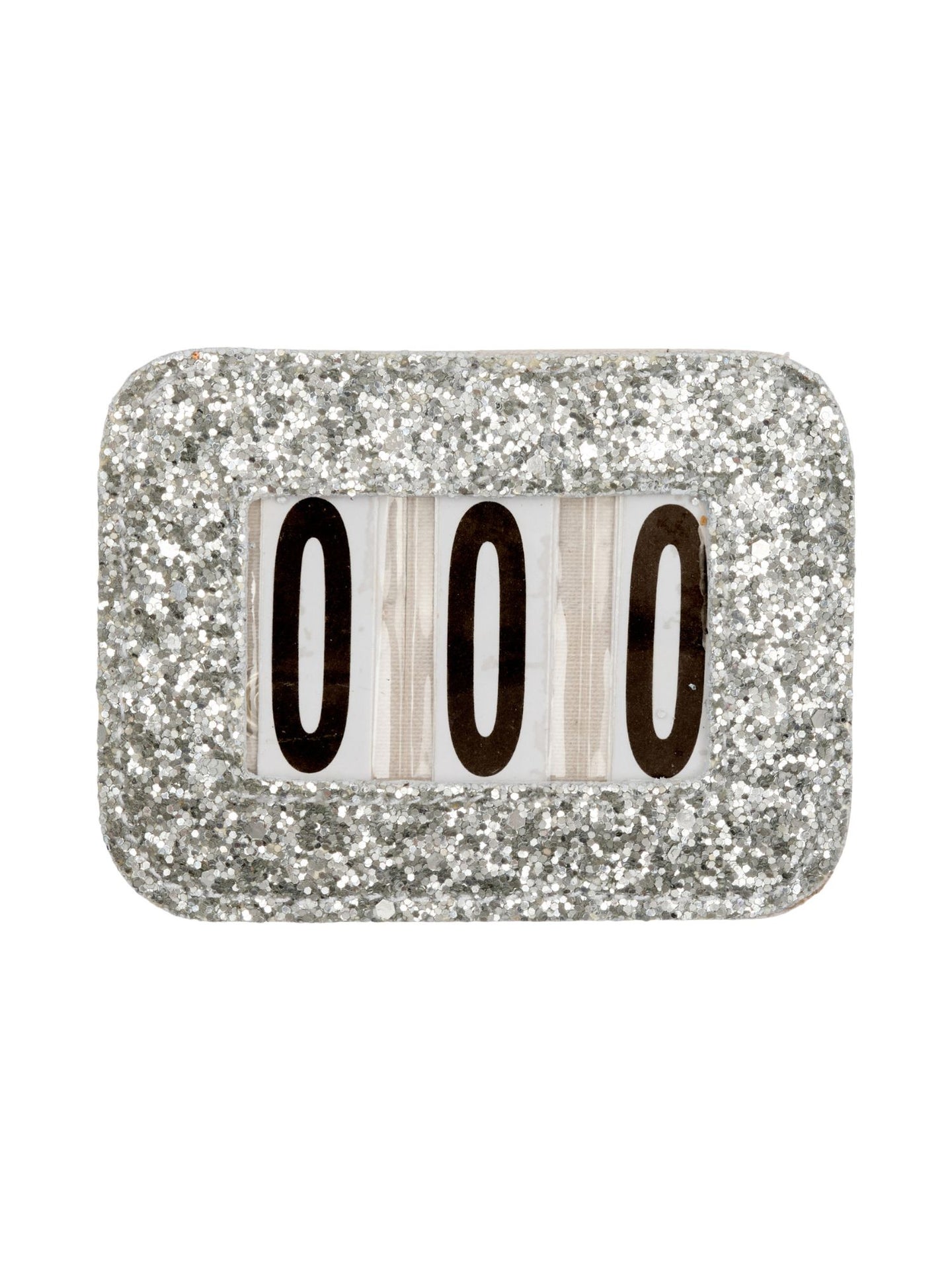 Nummerlapp Silver