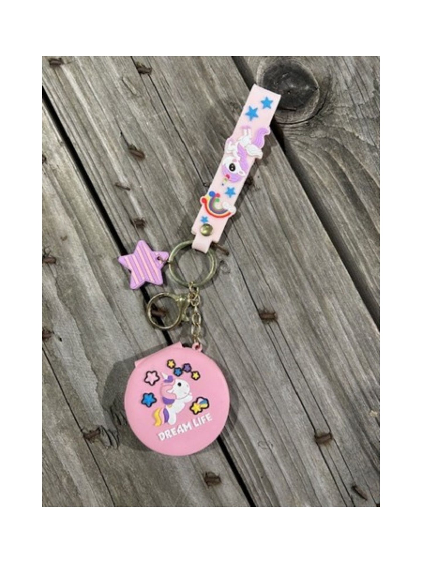 Unicorn Nyckelring Mirror Kids Equipage Fairy Tale