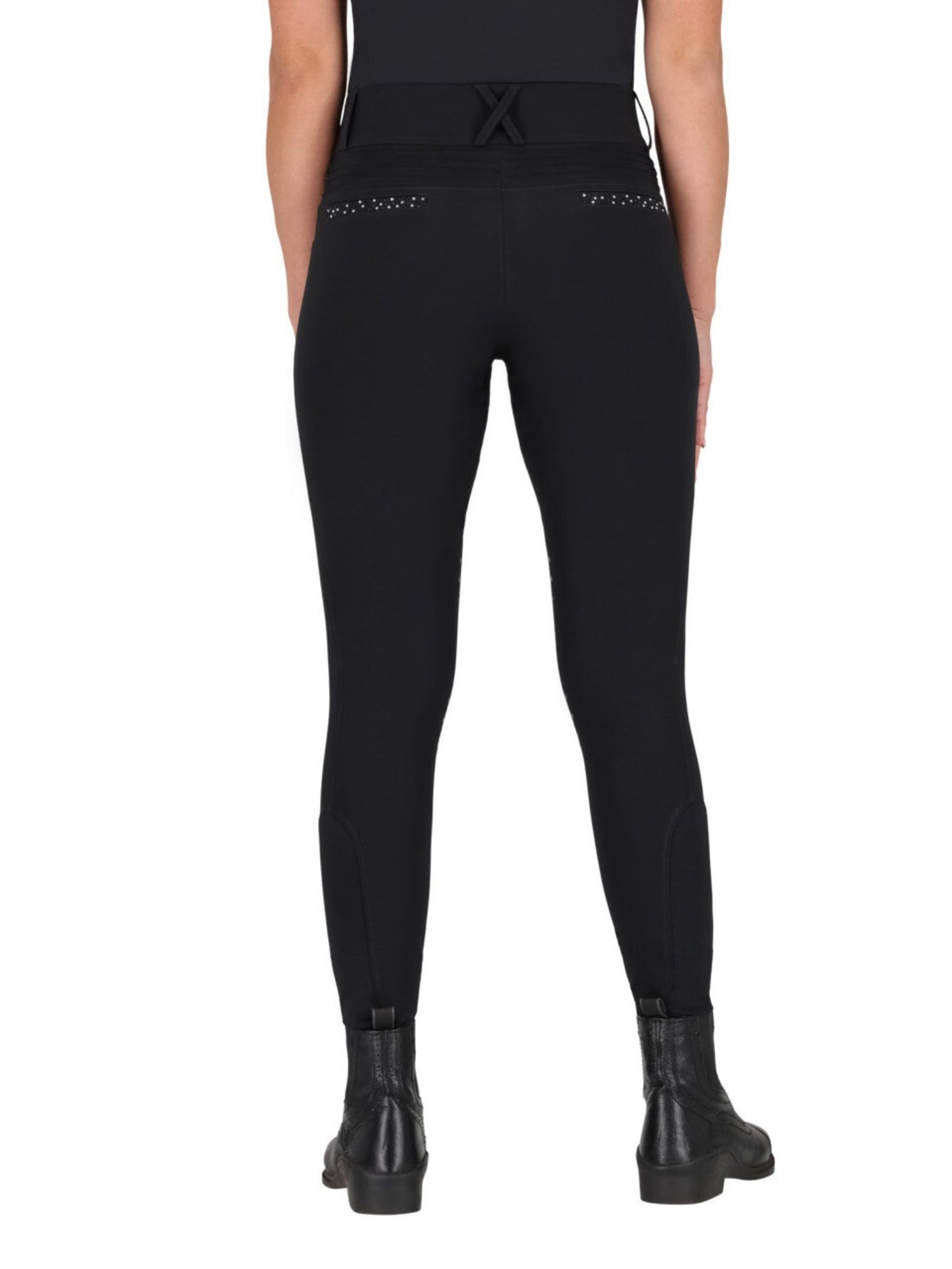 Ridbyxa Knä Grip Oakleigh Svart