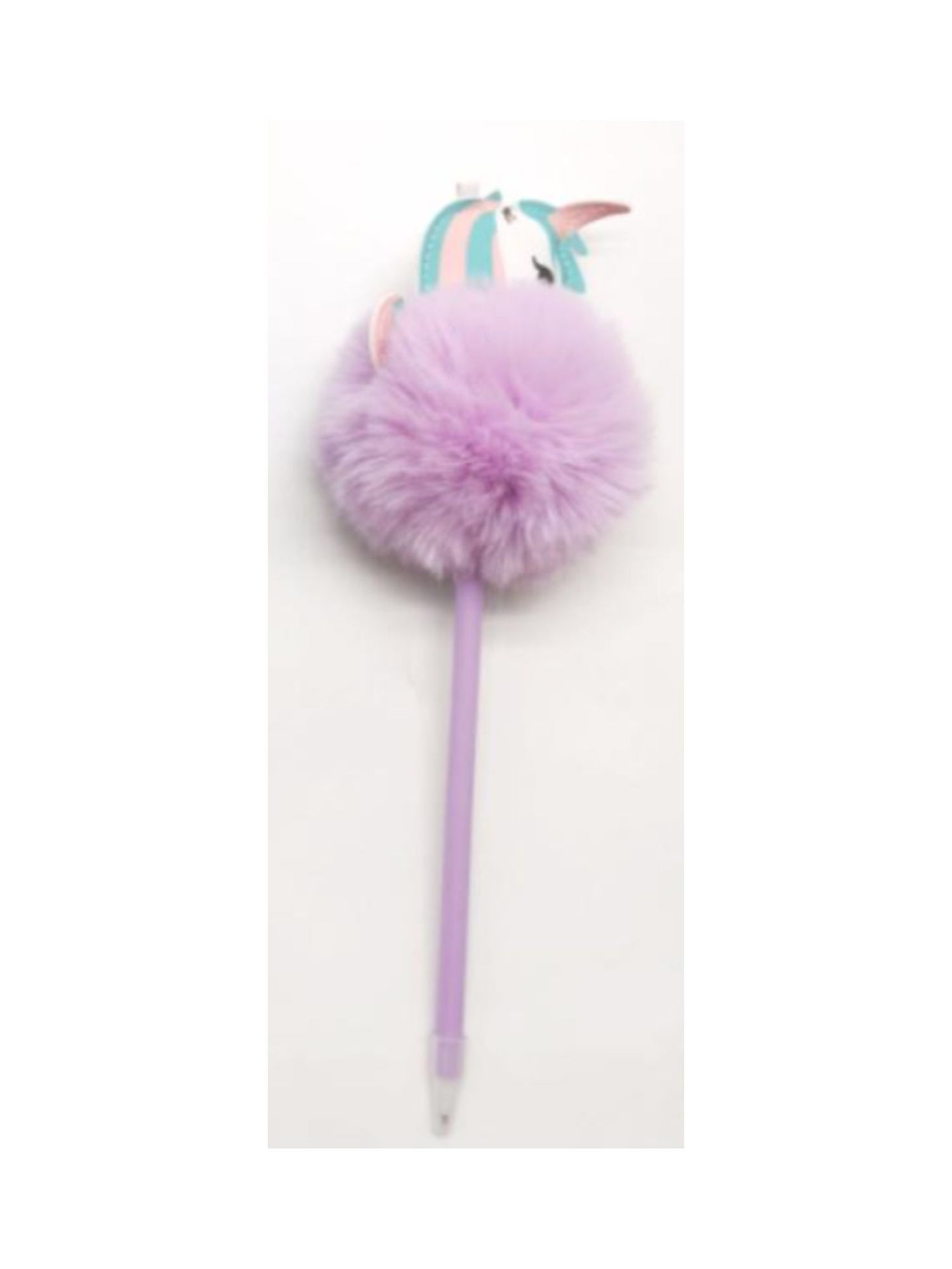 Unicorn Pom Pon Penna Kids Purple