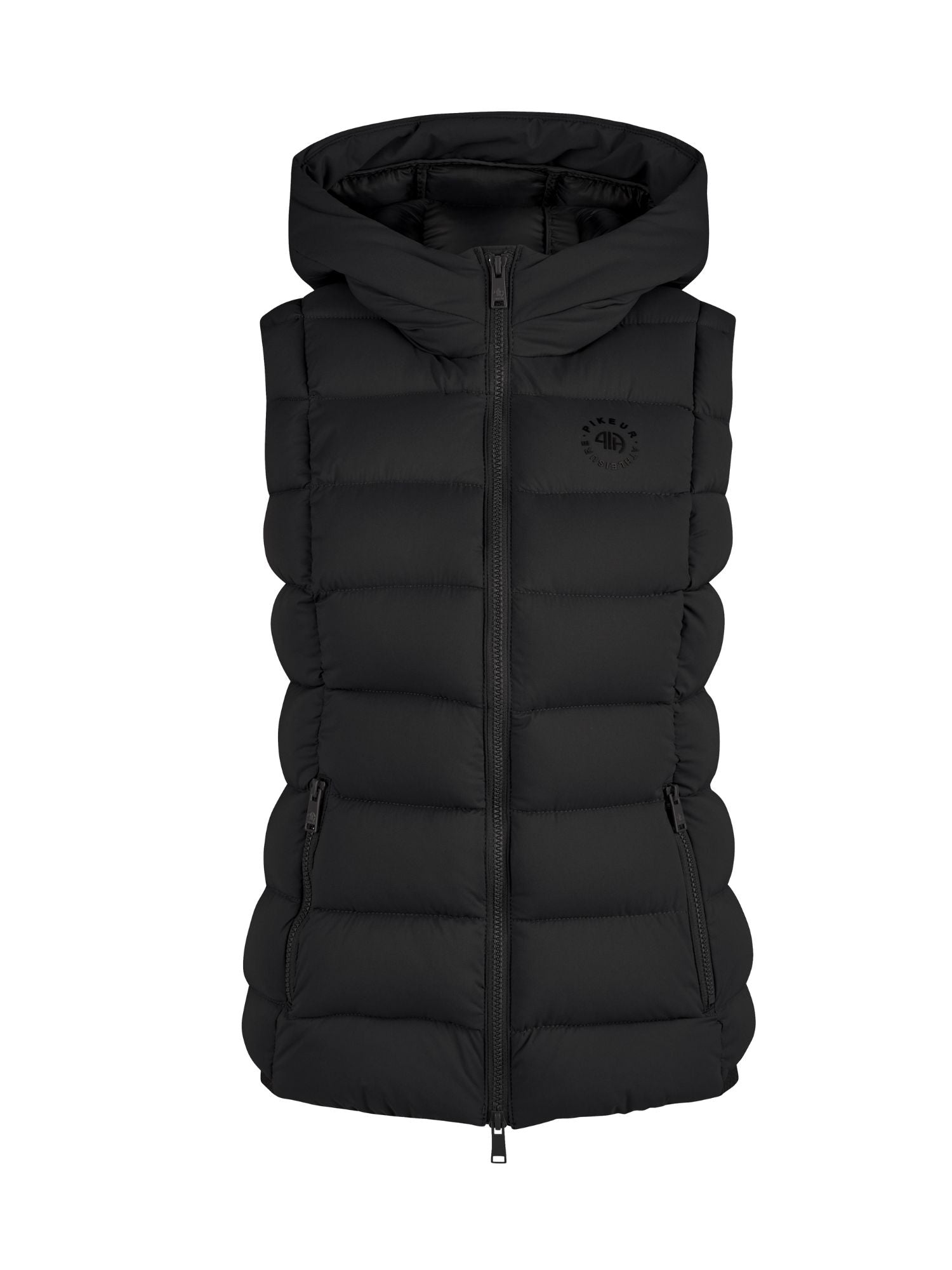 Quilt-Vest Athleisure Svart