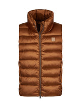 Quilt Waistcoat Walnut