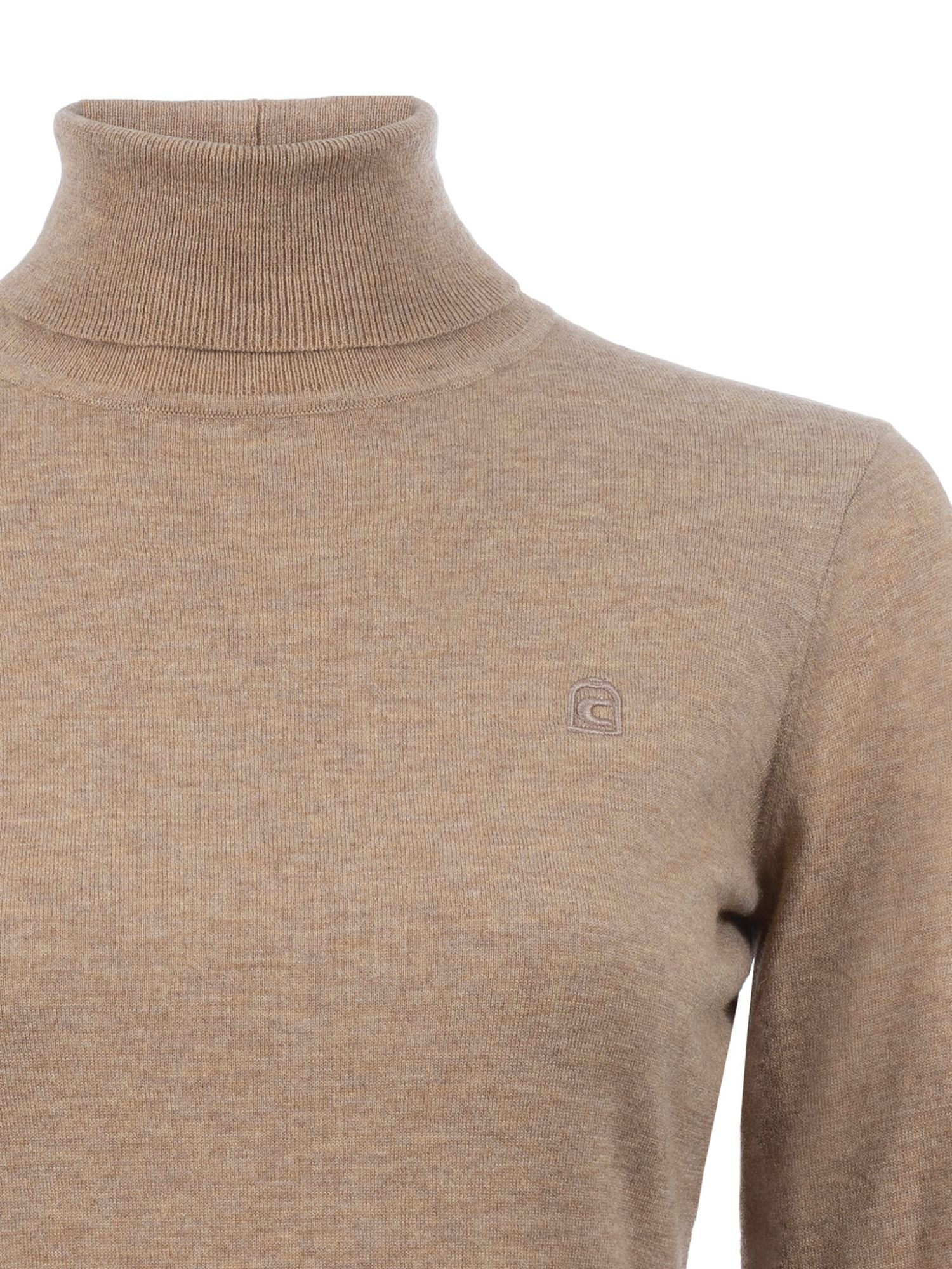 Radina Turtleneck Knitted Wool Hazel Melange
