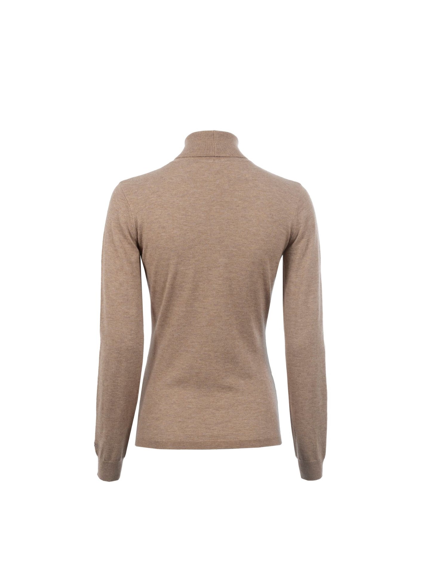 Radina Turtleneck Knitted Wool Hazel Melange