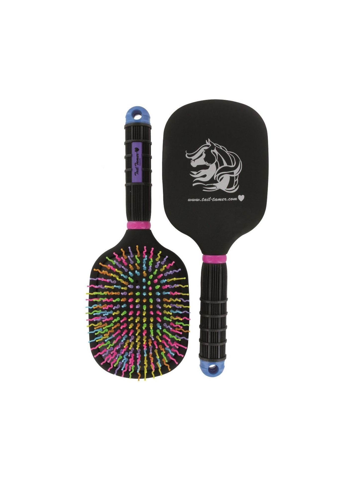 Rainbow Paddle Brush