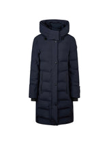 Raincoat Quilted Navy Blue