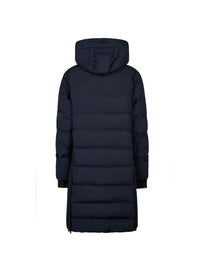 Raincoat Quilted Navy Blue
