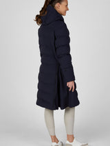 Raincoat Quilted Navy Blue