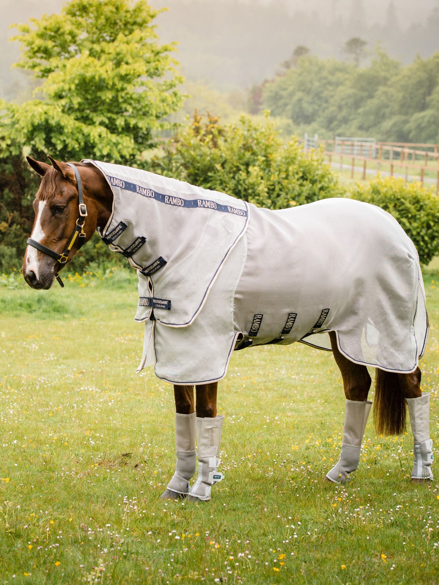 Rambo Protector Flugtäcke Silver/Navy