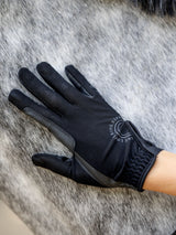 Ridhandskar Terina Mesh Svart