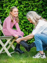 Ridstövel Junior Lucky Start Svart