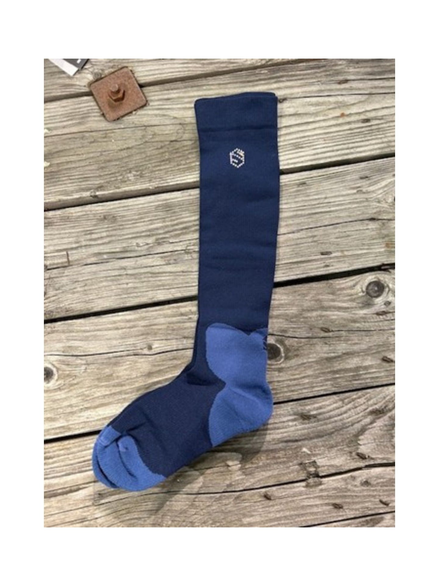 Balzane Soft Sock Navy/Holographic