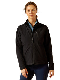 Rion Womens Stretch Shell Insulated Jacket Svart