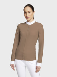 Roxane Premium Long Sleeve Competition Shirt Camel