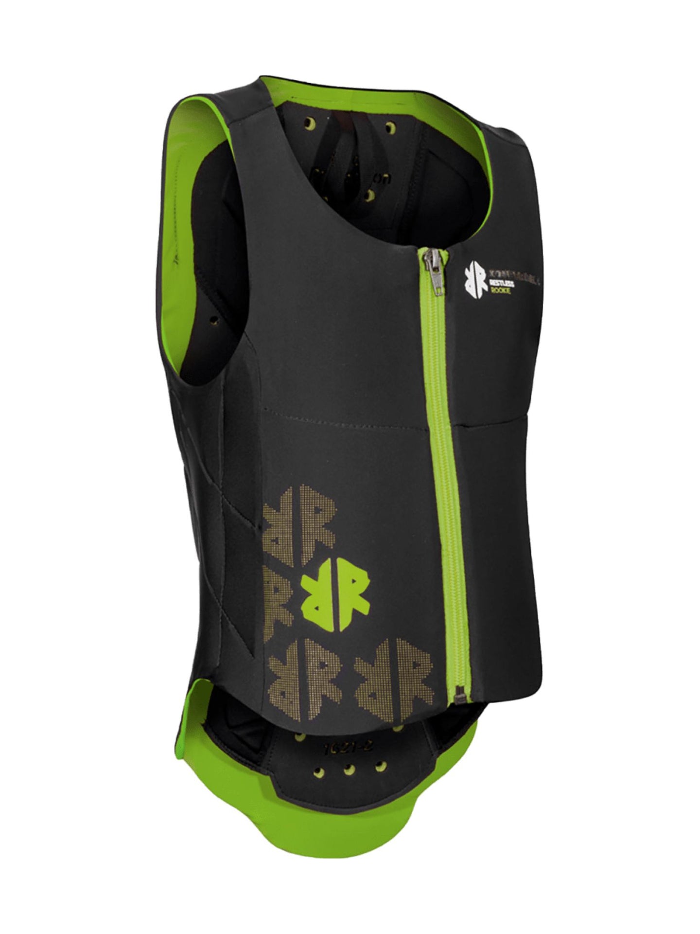 Ryggskydd Ballistic Junior Svart/Lime