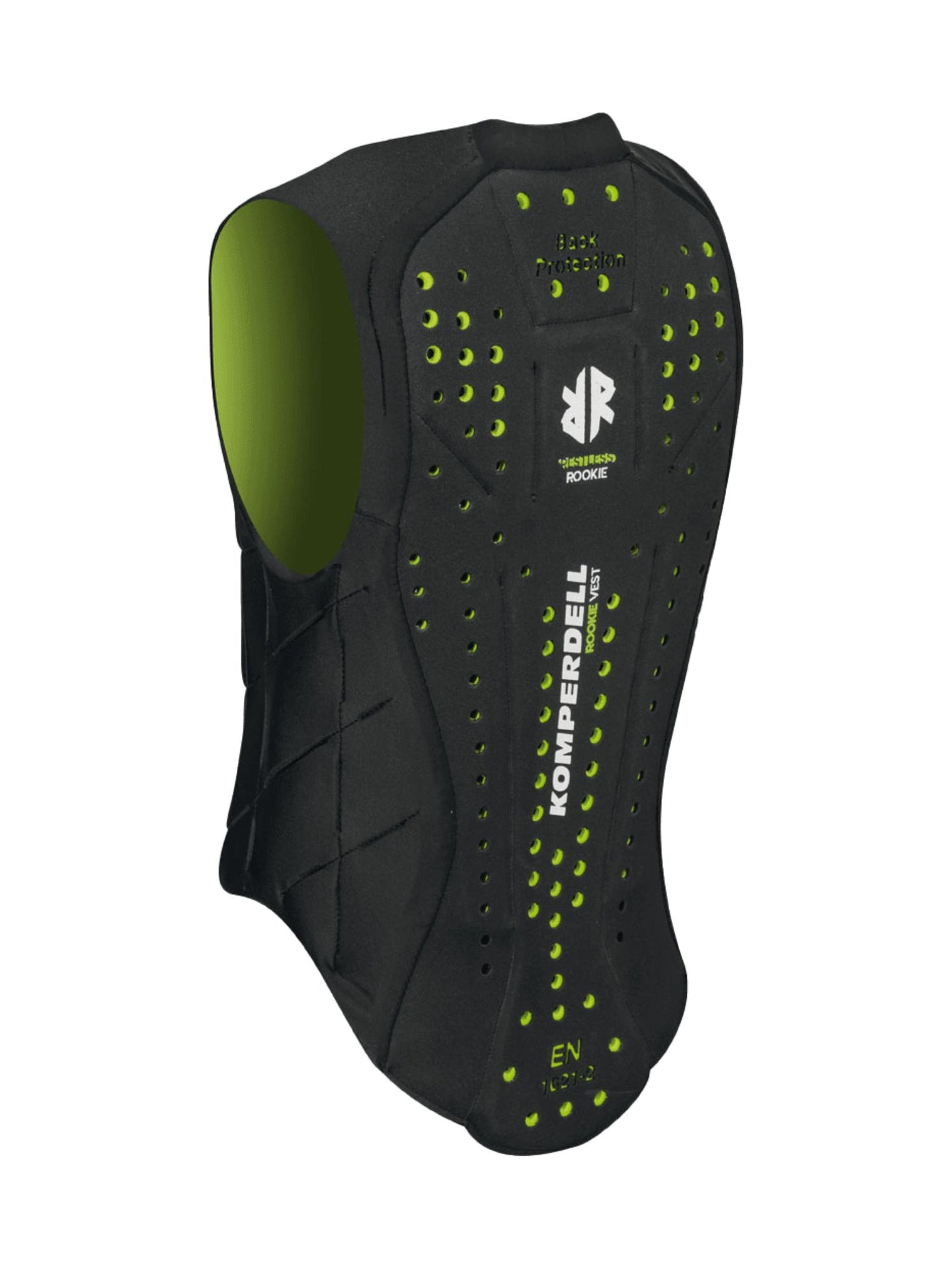 Ryggskydd Ballistic Junior Svart/Lime