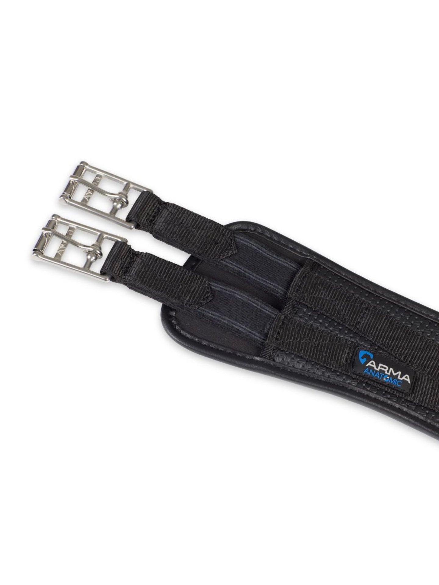 Bred Anatomisk Anti-Skav Sadelgjord Svart