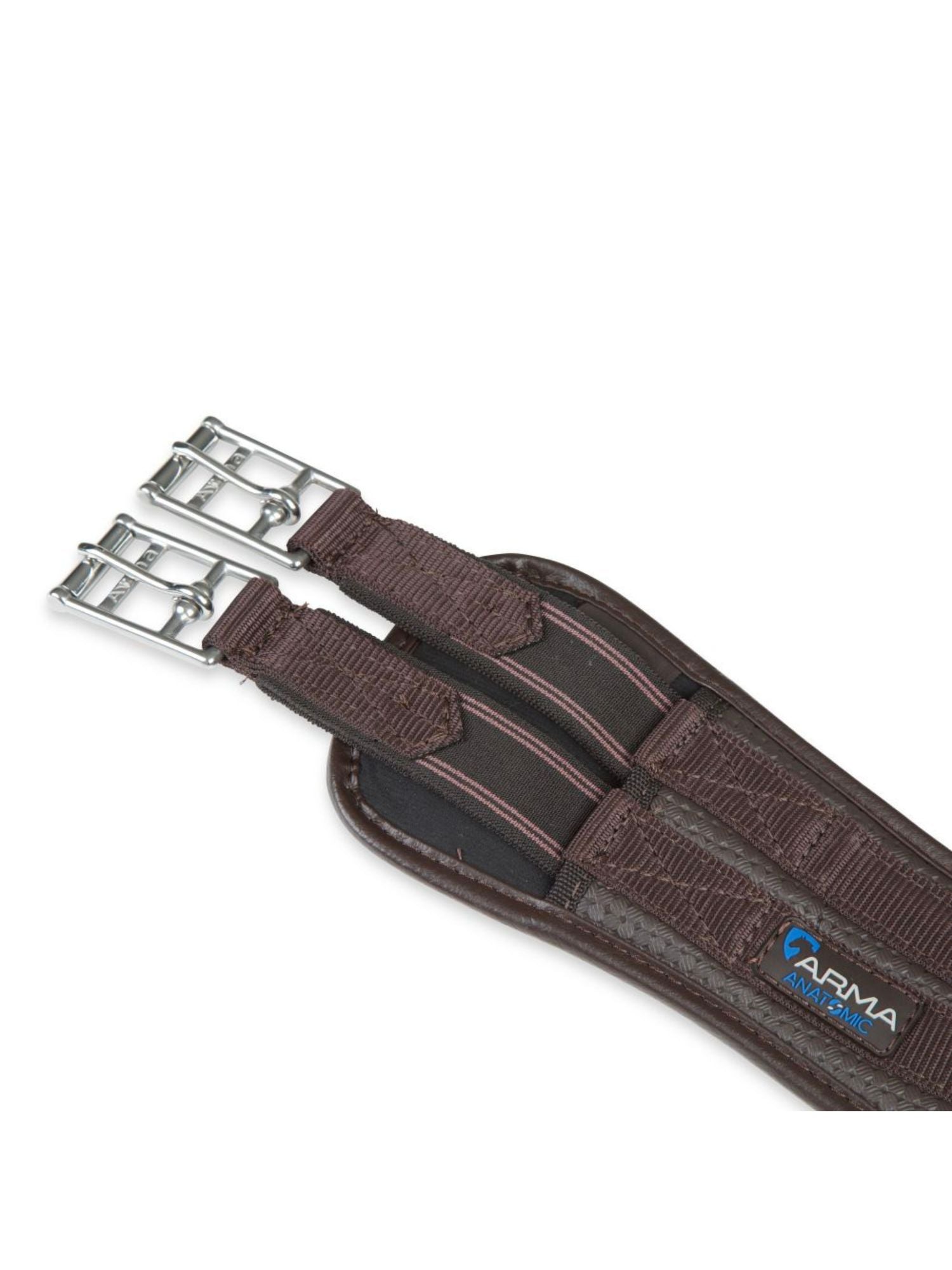 Bred Anatomisk Anti-Skav Sadelgjord Brun