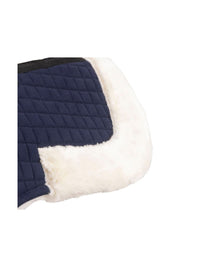 Sadelpad Deluxe Supafleece Navy/Natur