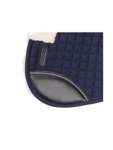 Sadelpad Deluxe Supafleece Navy/Natur
