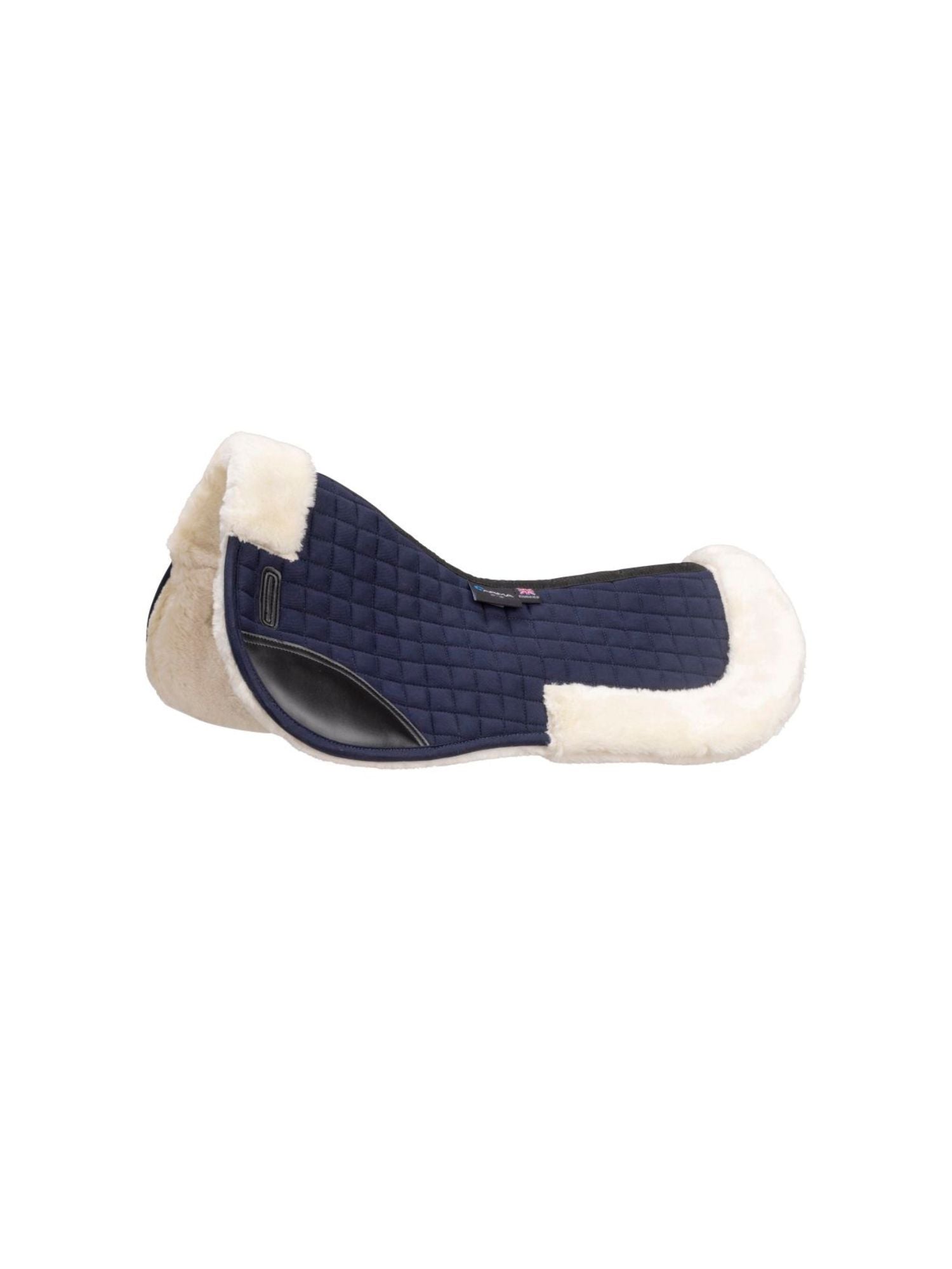 Sadelpad Deluxe Supafleece Navy/Natur