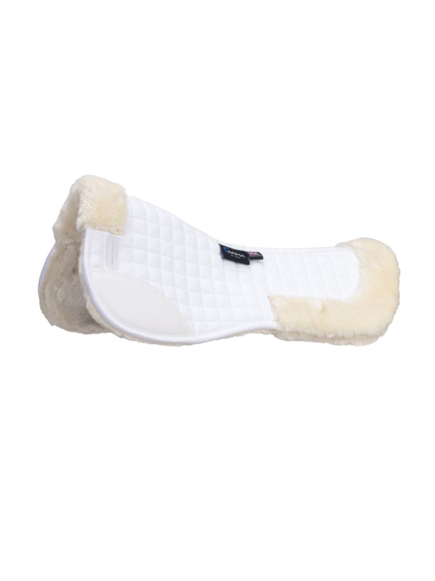Sadelpad Deluxe Supafleece Vit/Natur